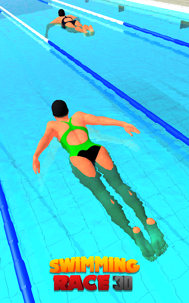 3D Swimming Pool Race banner