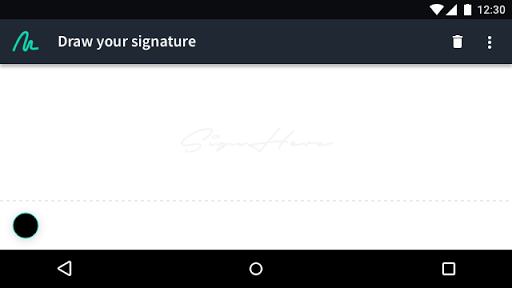 Just Sign : Create your signat Screen 3