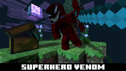 Skin MCPE Superhero Venom Mod