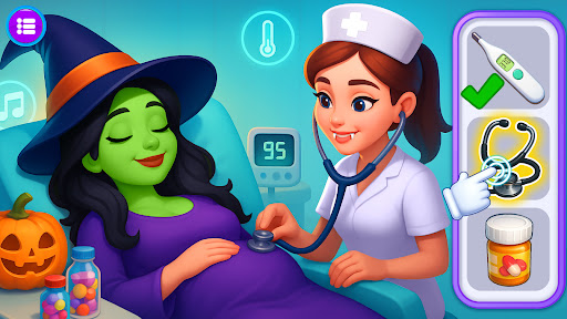 Halloween Mom Story Game