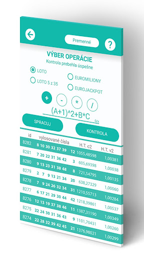Štatistiky Tipos Screen 2