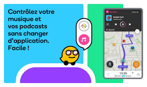 Navigation Waze et trafic