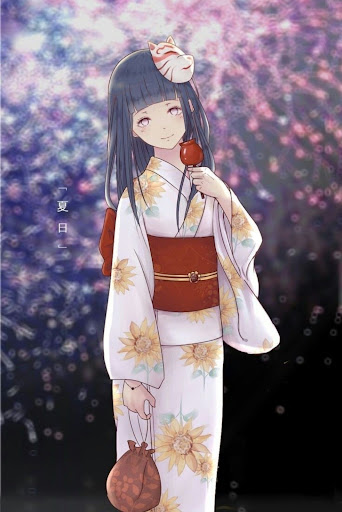 Kimono Girl Anime Wallpaper