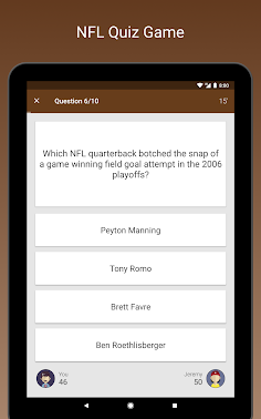Fan Quiz for NFL - Screenshot 4