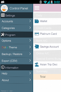 Screenshot di EvoWallet MoneyTracker Premium