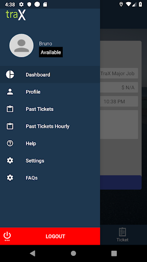 TraX Solutions Screen 3