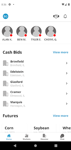 Android application Akron Services screenshort