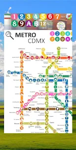 Metro CDMX Mapas sin Internet