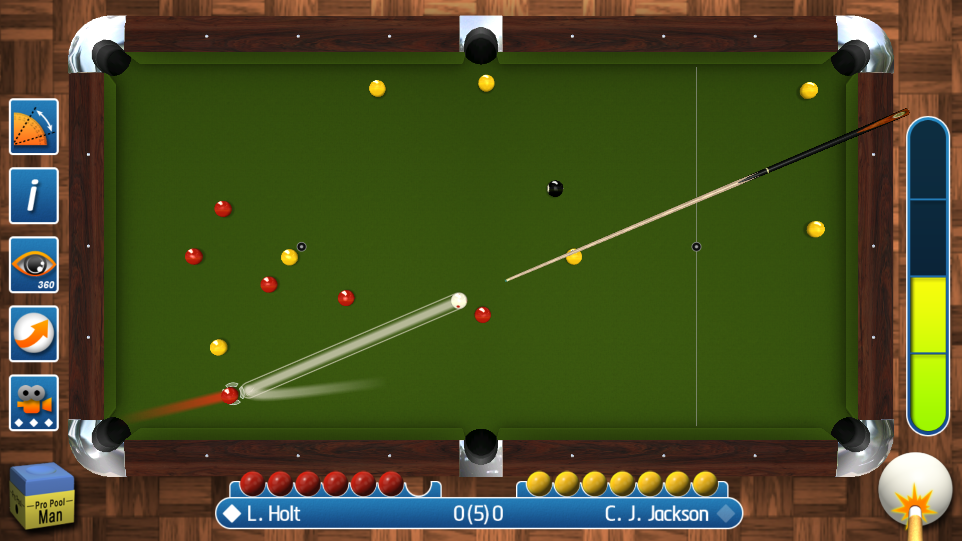 Android application Pro Pool 2022 screenshort
