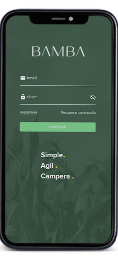 Android application BAMBA screenshort