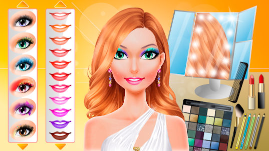 Makeup games makeover dress up