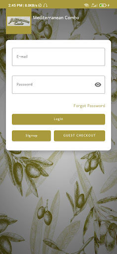Android application Mediterranean Combo screenshort
