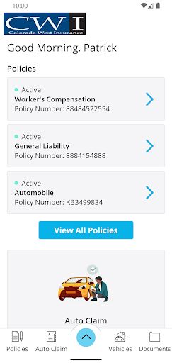 Colorado West Insurance Screen 2