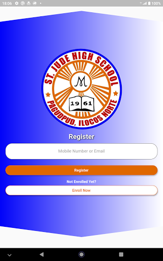 Android application St. Jude High School screenshort