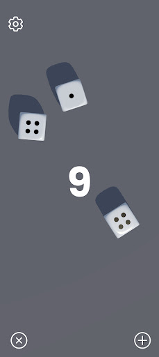Android application Dice screenshort