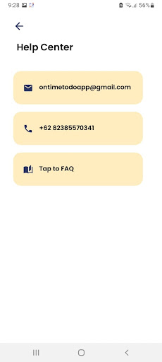 OnTime - To Do App Screen 3