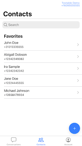 Android application CloudMessage.io screenshort