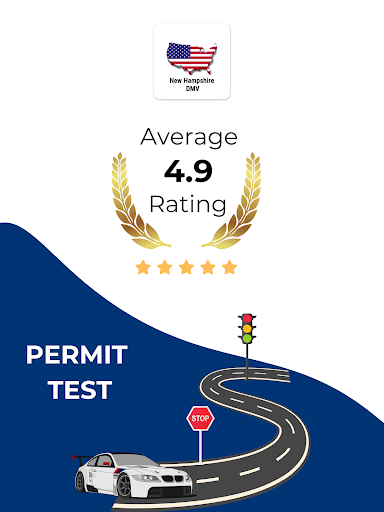 Screenshot of New Hampshire DMV Permit Prep