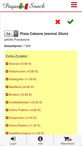Paganini Snack Screen 3
