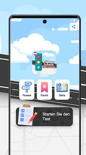Android application Führerschein Österreich screenshort