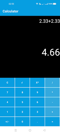 Calculator Screen 3