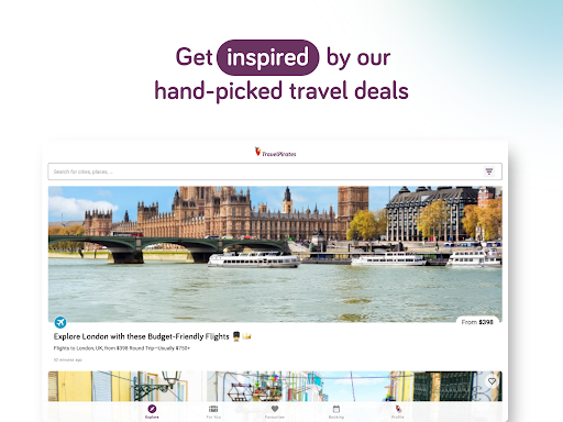 Screenshot of TravelPirates