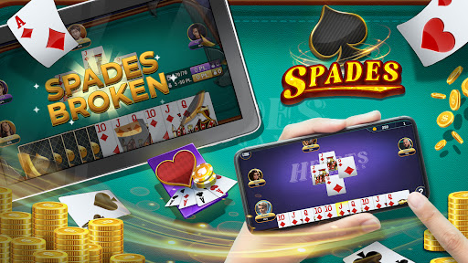 Android application Spades Classic - Card Game screenshort