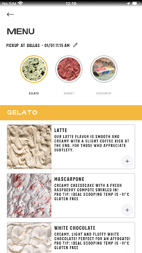 Gelato La Boca Screen 3