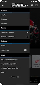 NHL.TV 1.4 APK + Мод (Unlimited money) за Android