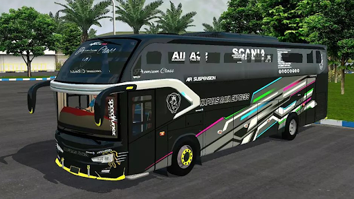Bus Basuri Sumatera Simulator Screen 2