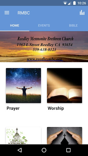Android application ReedleyMBC screenshort