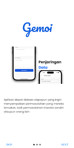 Android application Gemoi screenshort