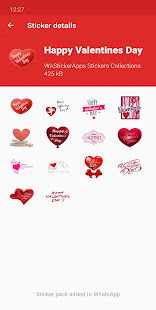 I love You Stickers and romantic WAStickerApps