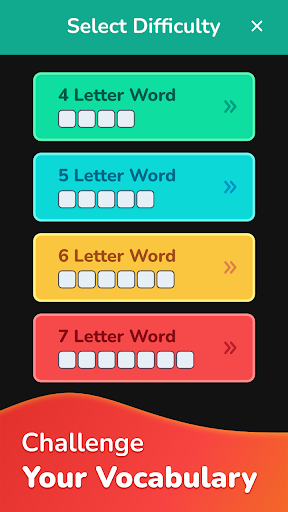 Word Guessing Game Screen 2