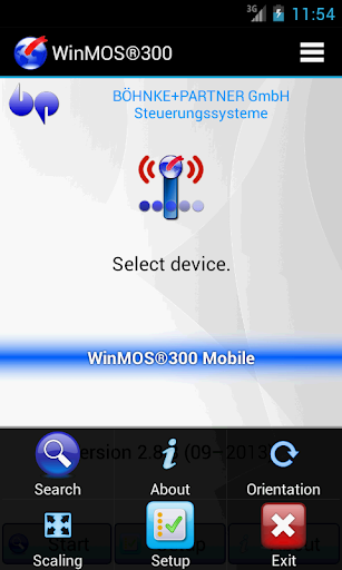 Android application WinMOS®300 screenshort