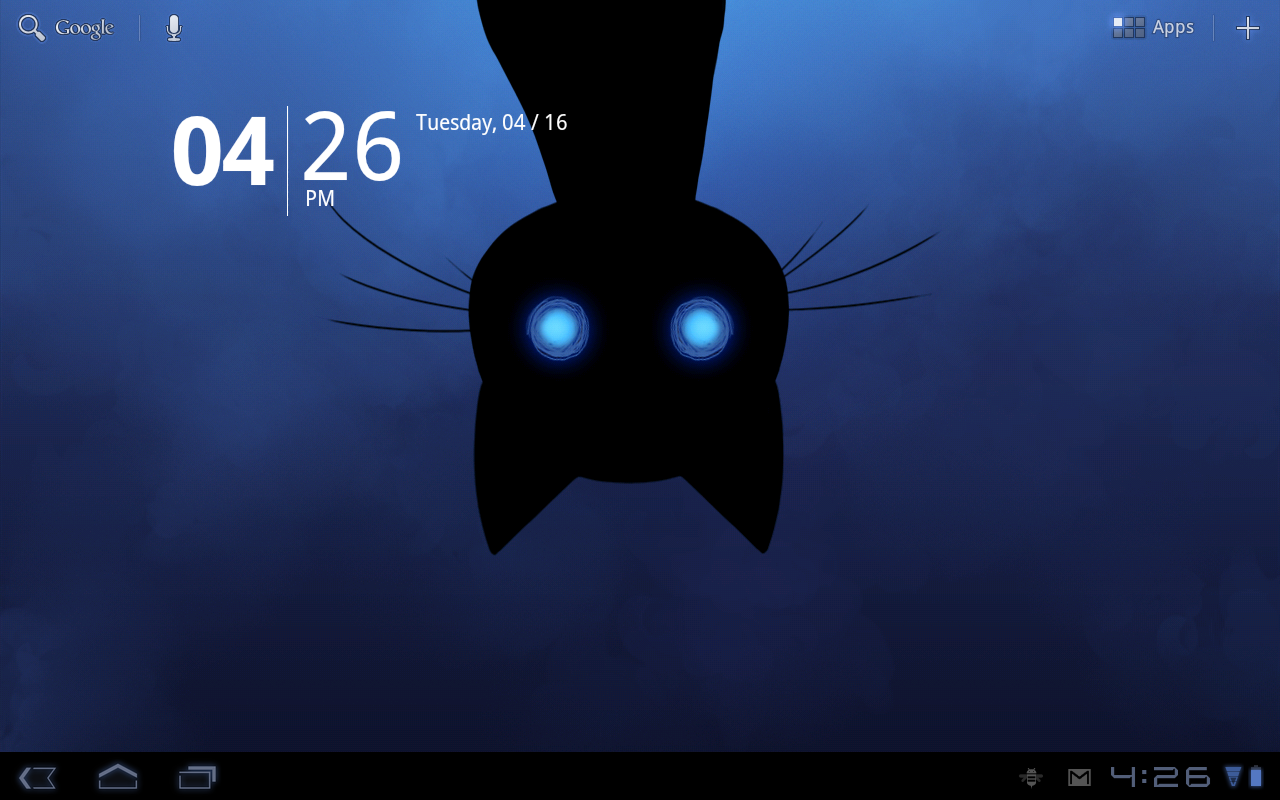 Stalker Cat Live Wallpaper Screen 2