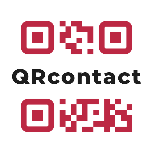QR contact logo