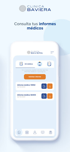 Clínica Baviera Screen 2