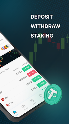Funex: Crypto & Bitcoin Wallet Screen 3