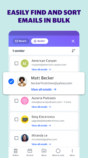 Yahoo Mail – Organized Email screenshot