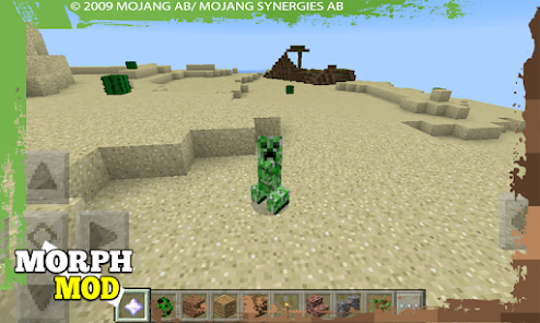 Captura de Pantalla 3 Morph Mod para Minecraft PE android