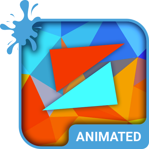 Polygonal Animated Keyboard  Icon