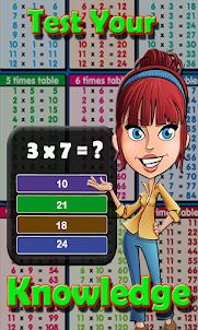 Times Tables Maths Quiz