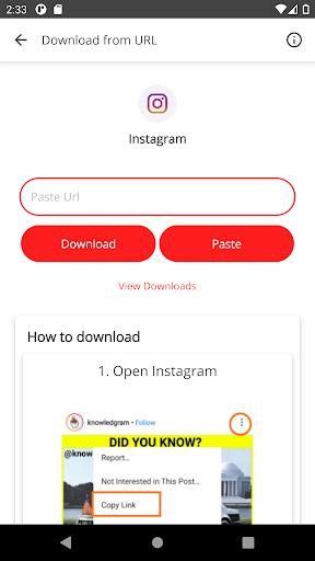 Urldownloader Screen 3