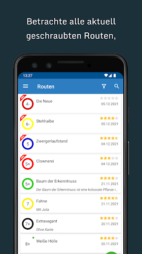 Android application DAV Kletterzentrum Stuttgart screenshort