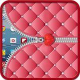 Red Diamond Zipper Lock icon