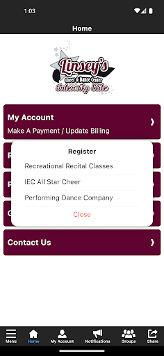 Linseys Cheer & Dance Center Screen 3