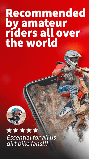 Android application POWERING: Dirt bike training screenshort