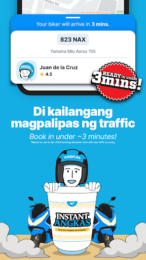 Angkas: Book & Grab Taxi Ride Screen 3