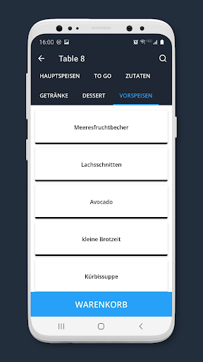Orderpro Screen 2
